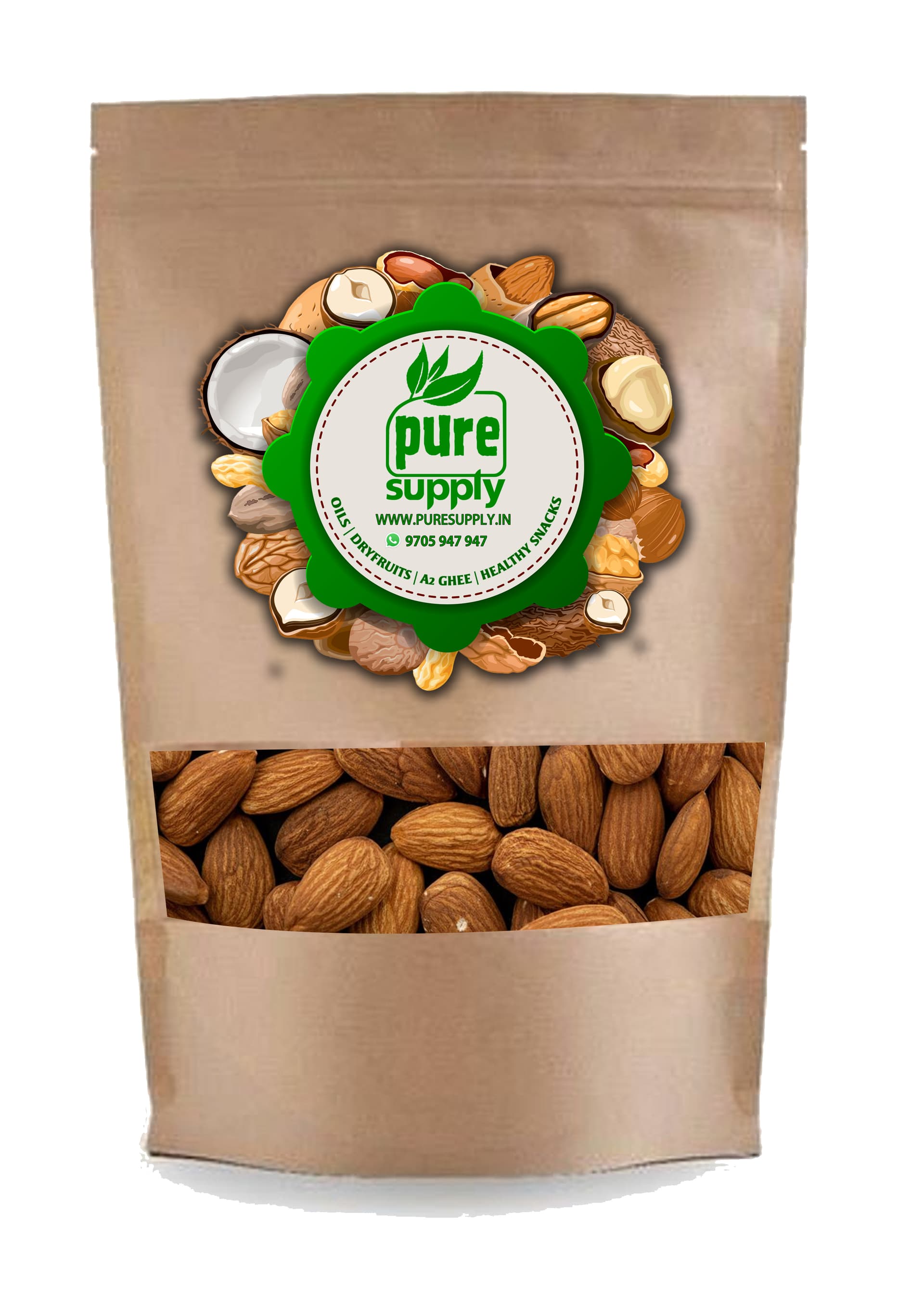 Almonds - DRY FRUITS