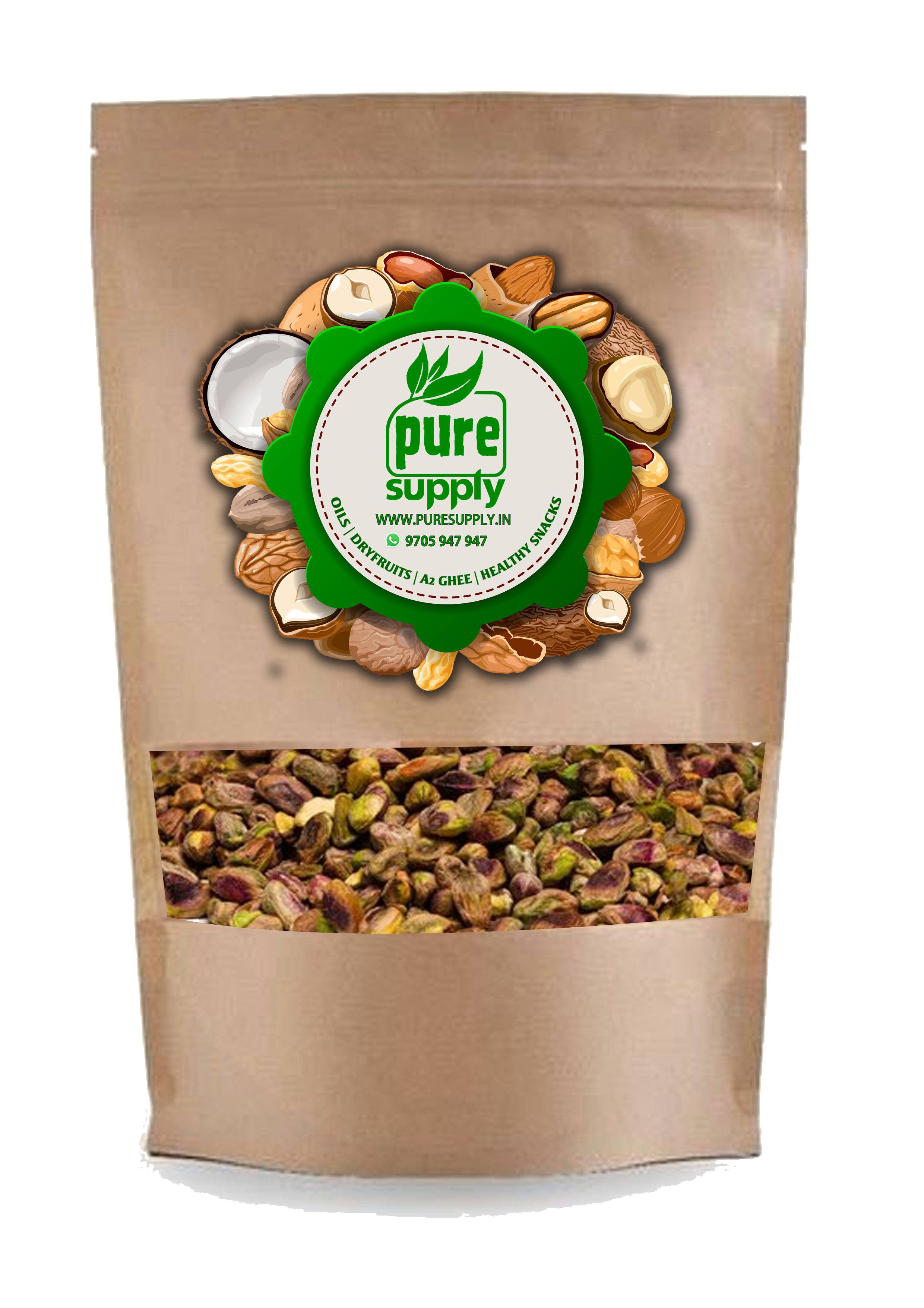 Plain Pista - DRY FRUITS