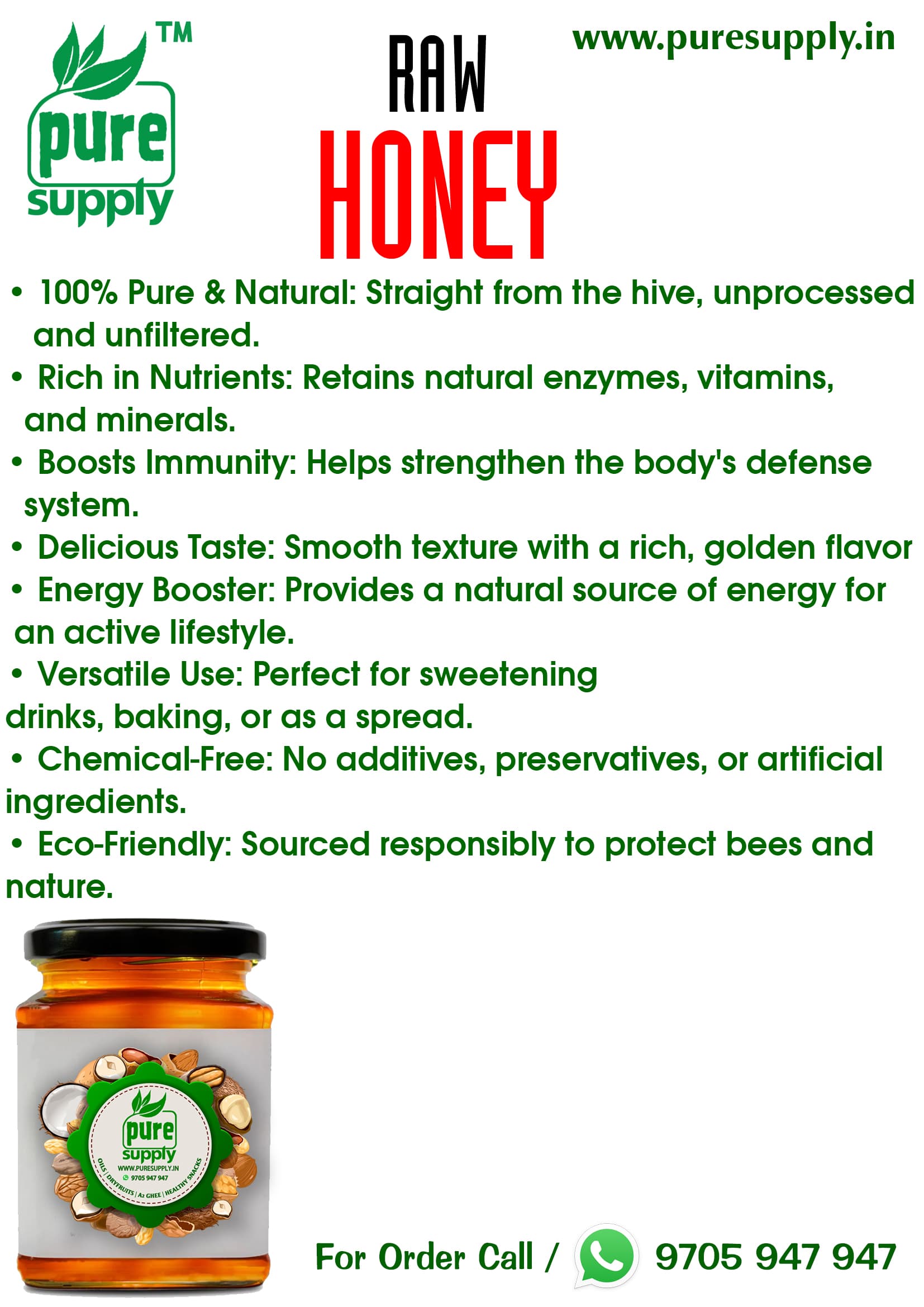 Raw Honey view 2