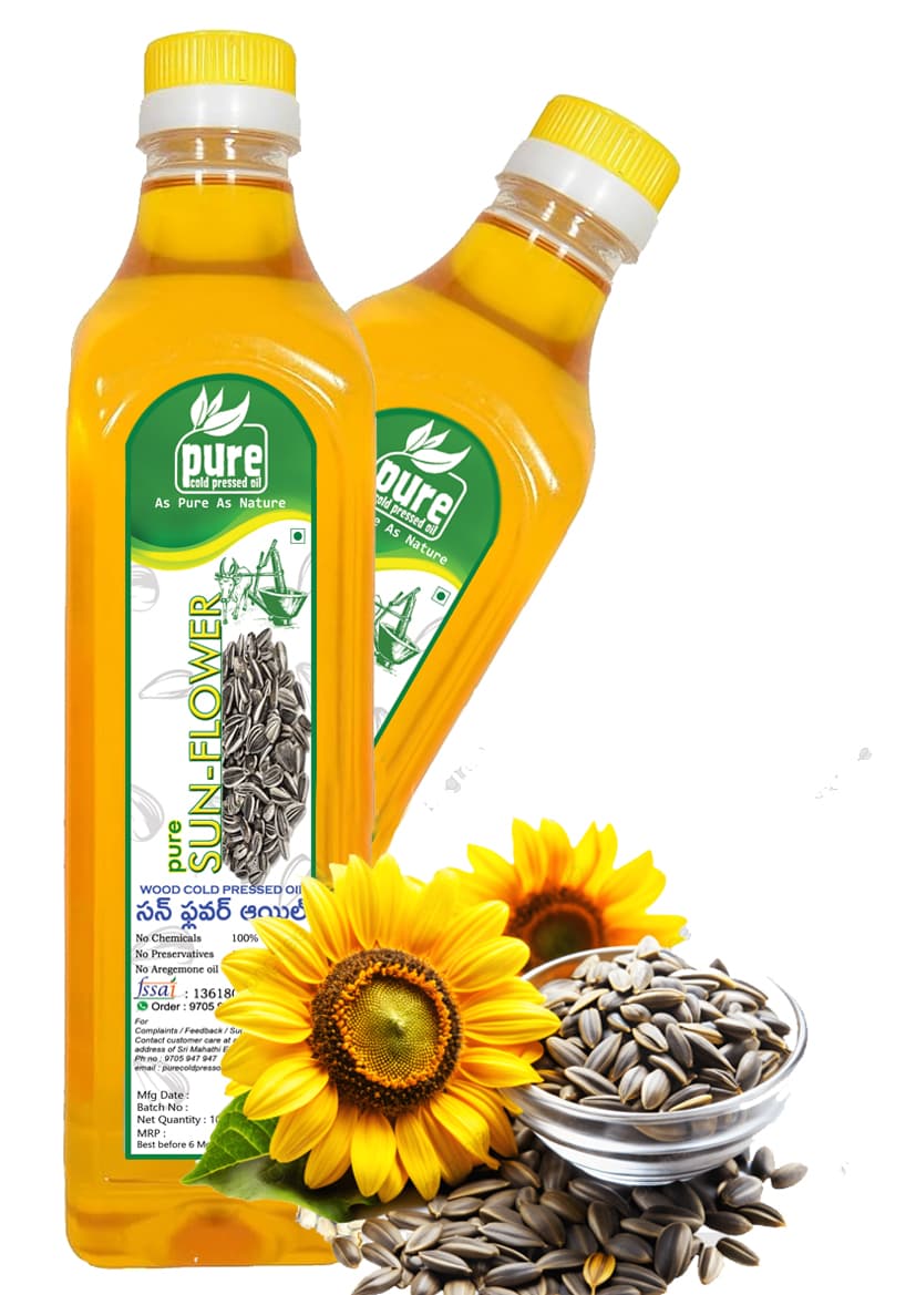 Sunflower Cold Press Oil - COLD PRESS OILS