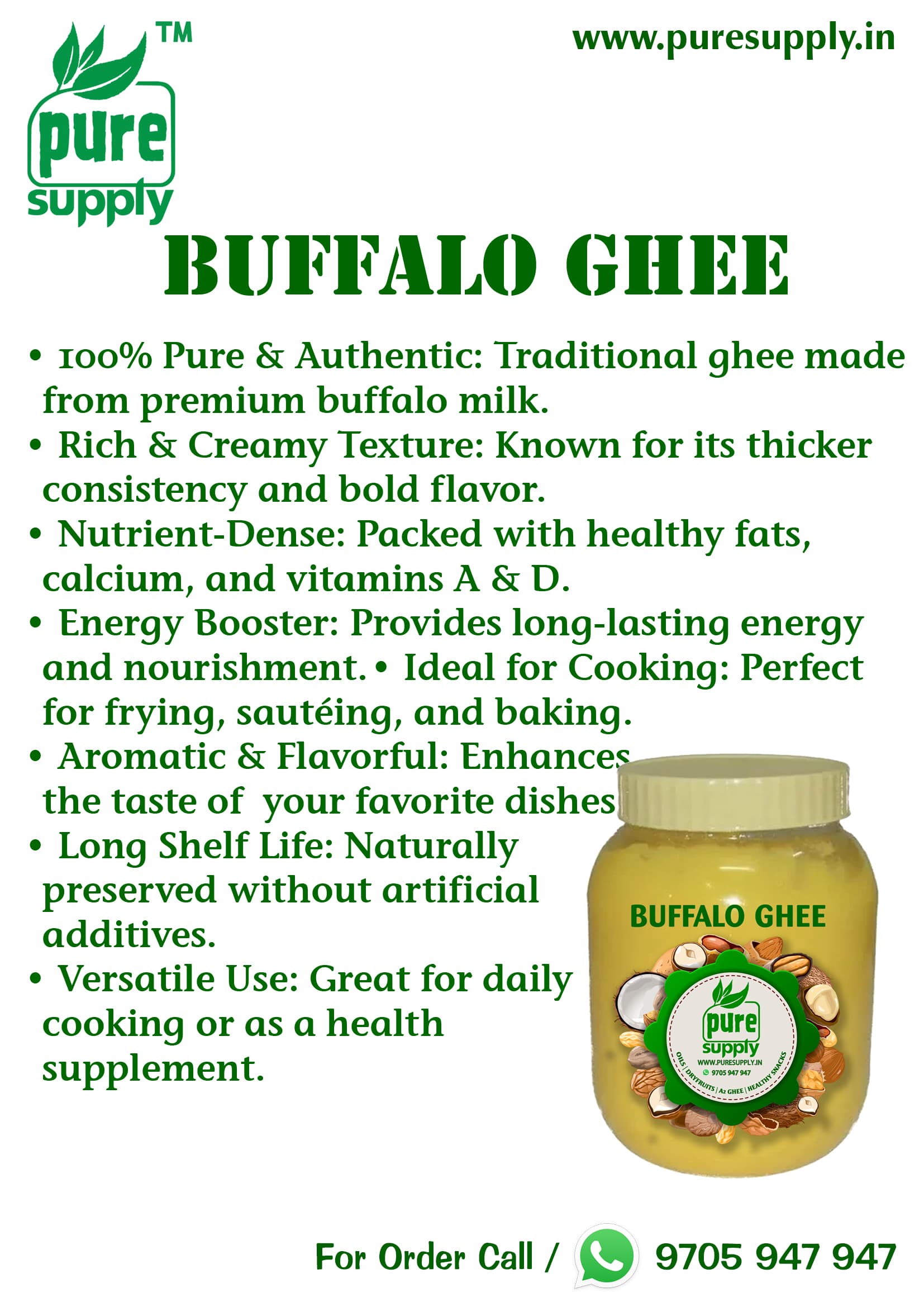 Buffalo Ghee view 3