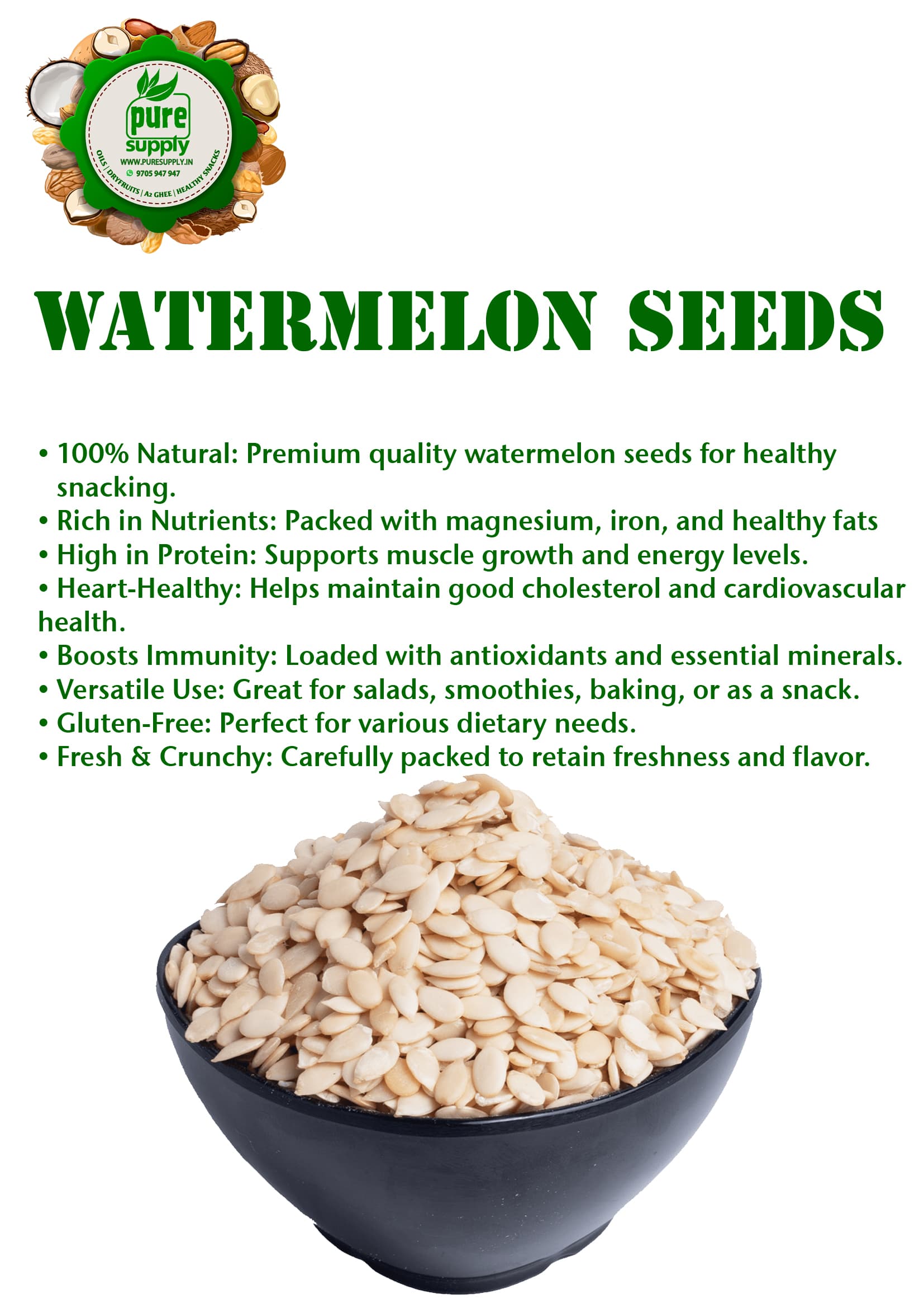 Water Melon Seeds view 3