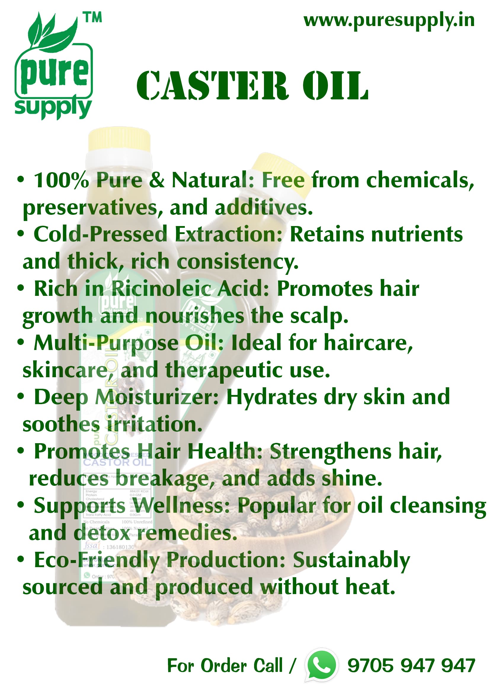 Caster Cold Press Oil view 2