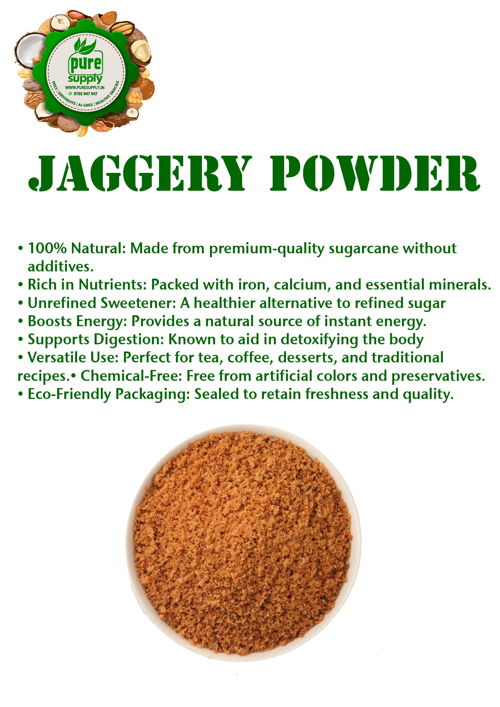 Jaggery Powder view 3