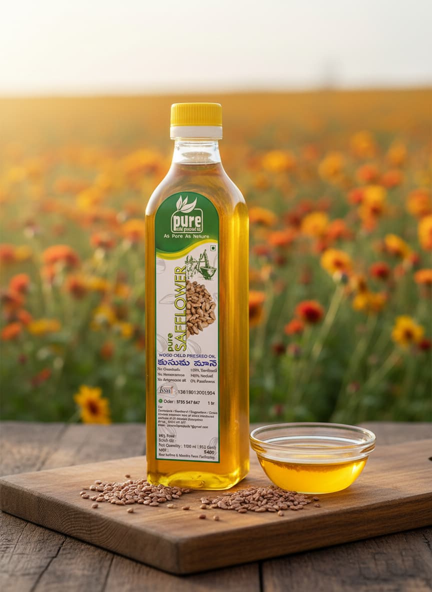 Safflower Cold Press Oil view 2