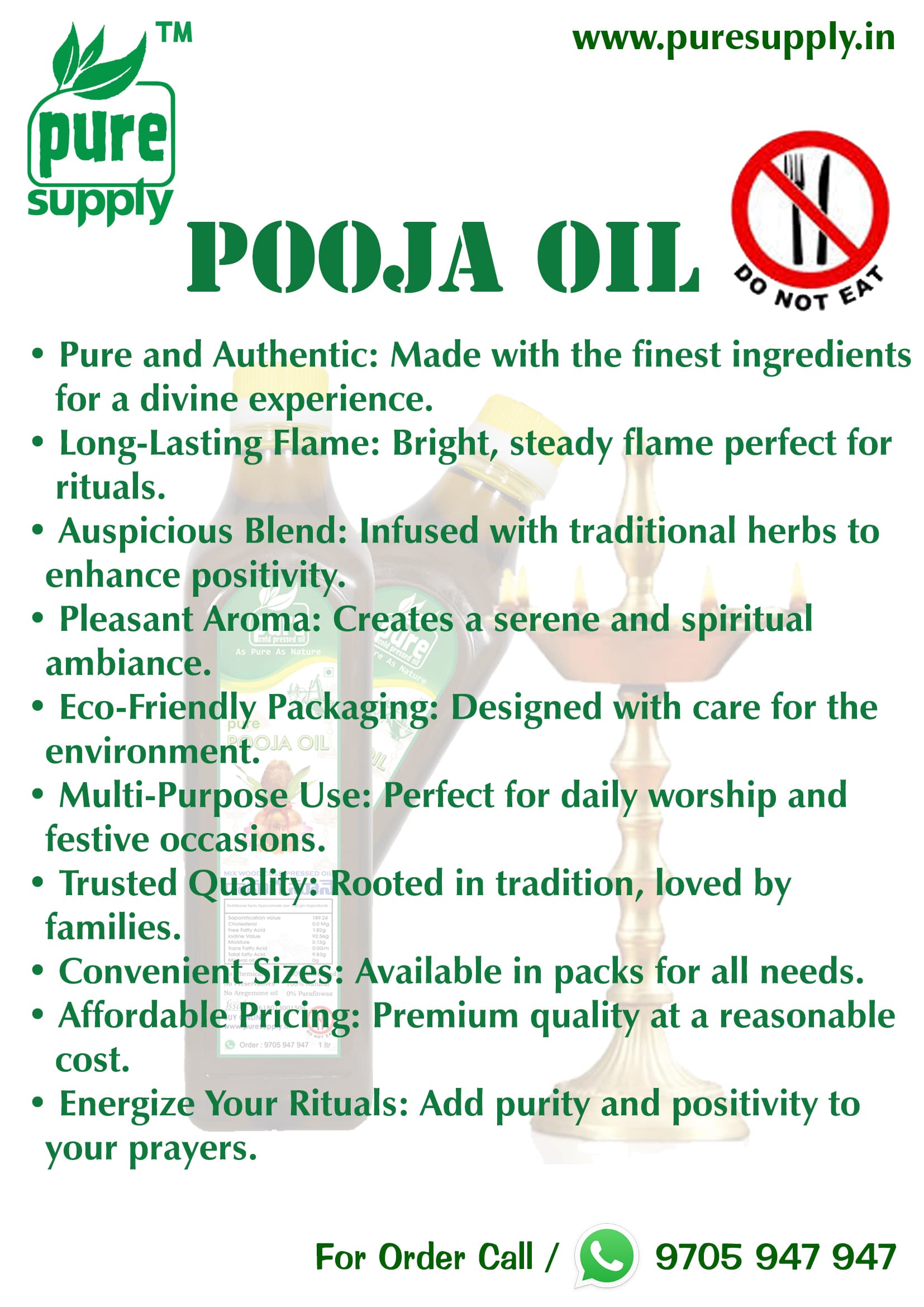 Pooja Oil ( Not Edible) view 2