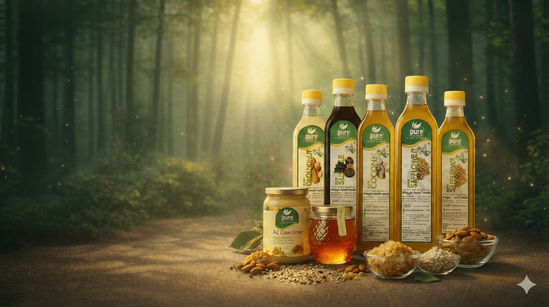 Vanasya — Wood pressed organic oils and food products